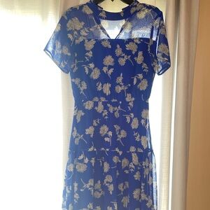 Floral formal dress-Lulus, worn twice for weddings. Perfect condition